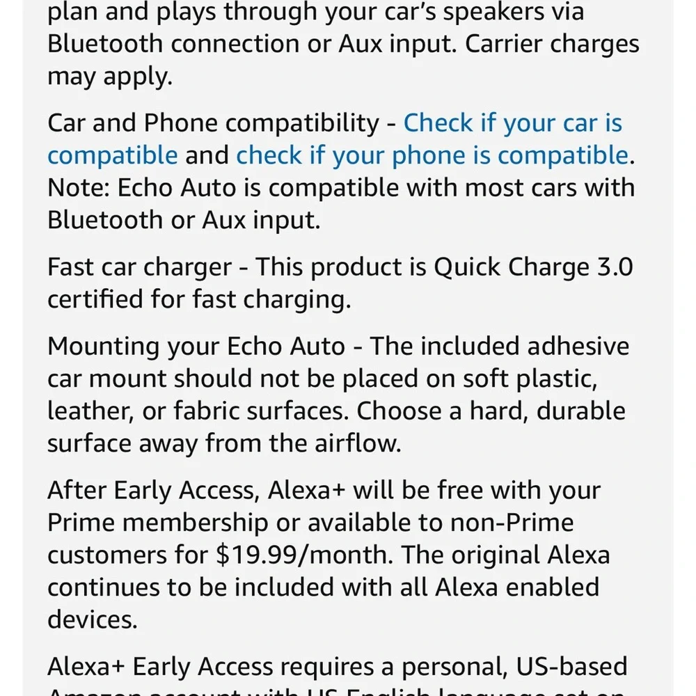 Brand New in Box (Never opened)!! Amazon Echo Auto